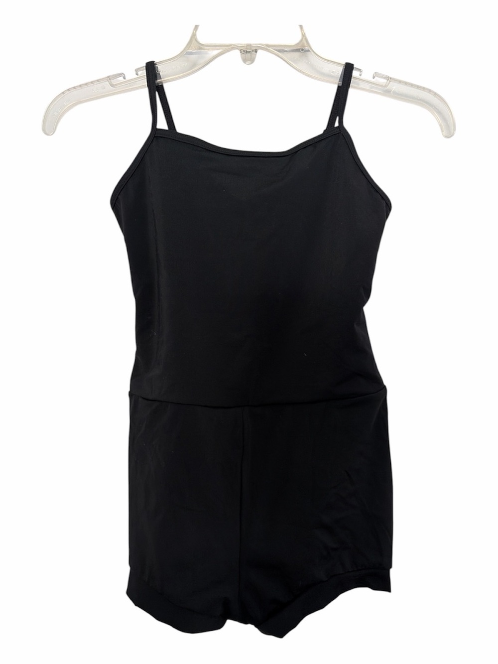 Weissman Black Camisole Biketard